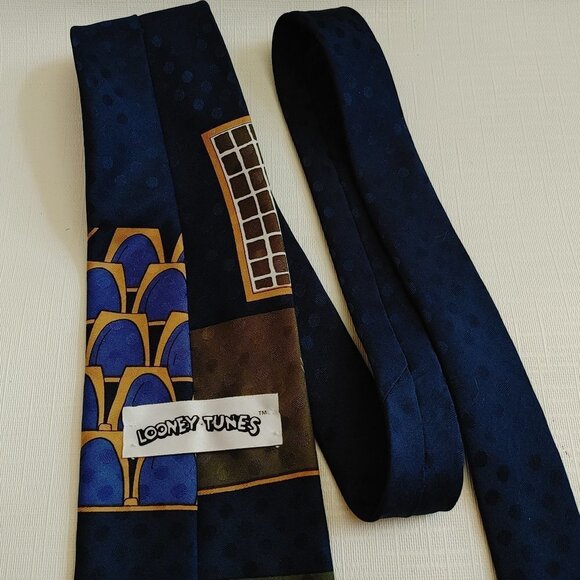 Vintage LOONEY TUNES Tie Bugs Bunny BASE BALL - Picture 6 of 6